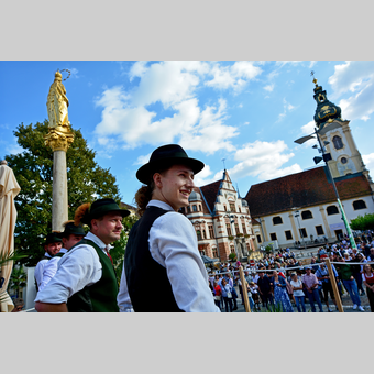 Erntedank und Winzerfest am Hauptplatz Hartberg | © Oststeiermark Tourismus | Christian Strassegger