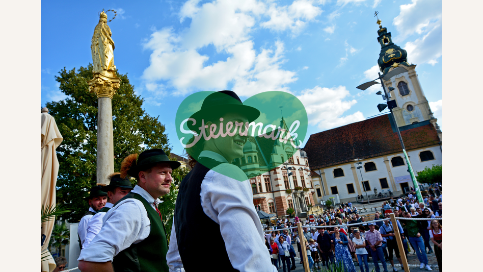 Erntedank und Winzerfest am Hauptplatz Hartberg | © Oststeiermark Tourismus | Christian Strassegger