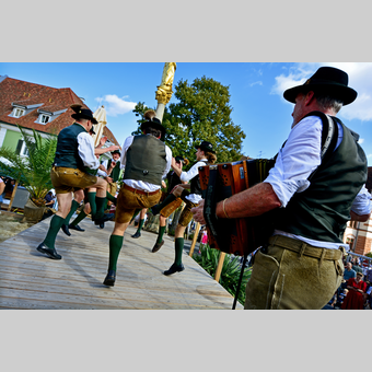 Schuhplattler beim Winzerfest in Hartberg | © Oststeiermark Tourismus | Christian Strassegger