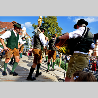Schuhplattler beim Winzerfest in Hartberg | © Oststeiermark Tourismus | Christian Strassegger