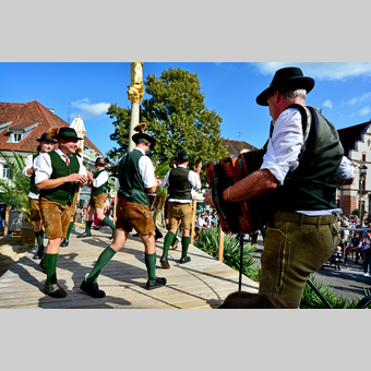 Schuhplattler beim Winzerfest in Hartberg | © Oststeiermark Tourismus | Christian Strassegger