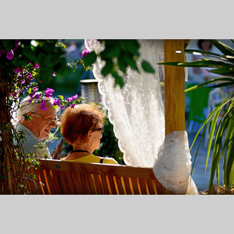 Bankerl beim Gartenfest in Gleisdorf | © Oststeiermark Tourismus | Christian Strassegger