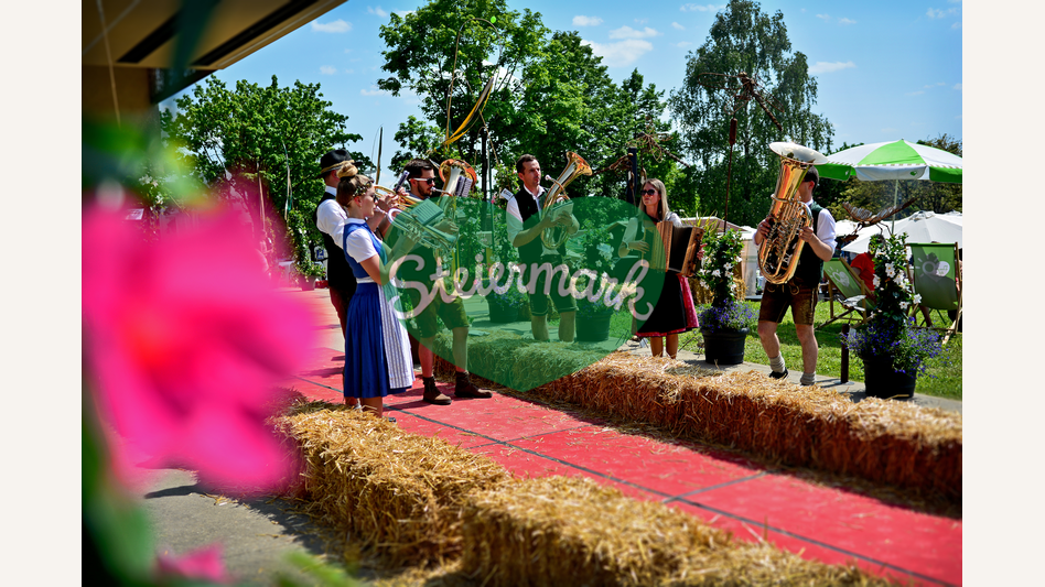 Musikanten beim Gartenfest in Gleisdorf | © Oststeiermark Tourismus | Christian Strassegger