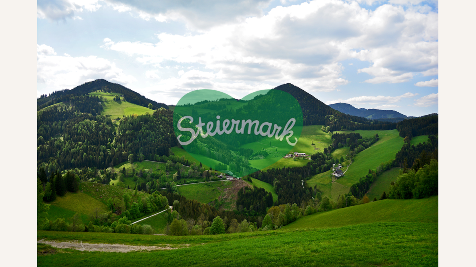 Gebirgslandschaft im Almenland in der Oststeiermark | © Oststeiermark Tourismus | Christian Strassegger