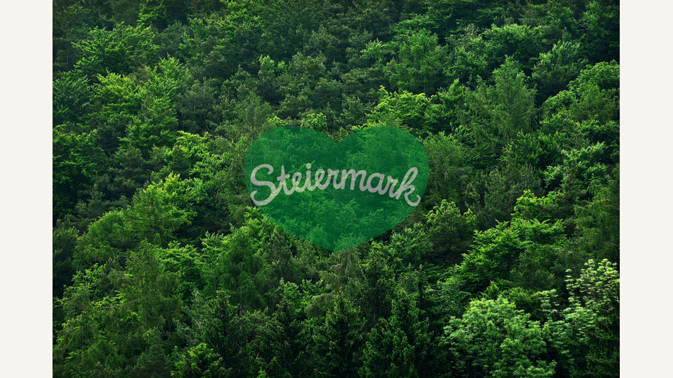 Wald Luftaufnahme in der Oststeiermark | © Oststeiermark Tourismus | Christian Strassegger