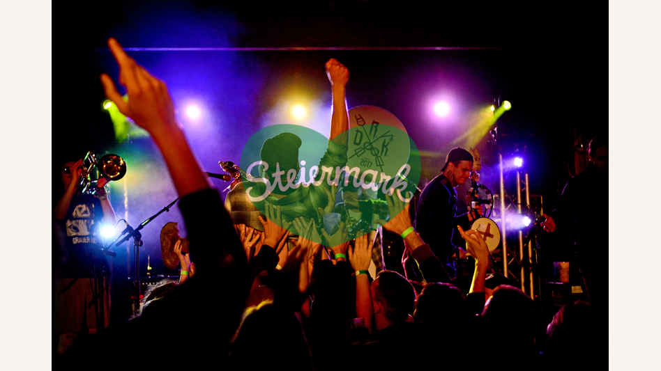 Crosscheck Festival in der Kulmarena in der Oststeiermark | © Oststeiermark Tourismus | Christian Strassegger