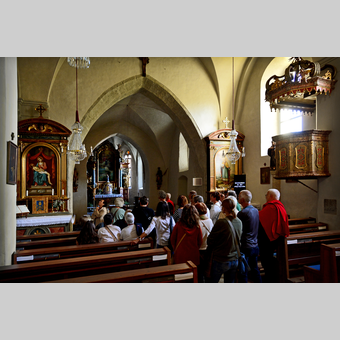Kirchenführung bei der Taborkirche in Weiz | © Oststeiermark Tourismus | Christian Strassegger