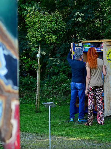 Lucky filling station at the art park in St. Ruprecht an der Raab | © Oststeiermark Tourismus | Christian Strassegger