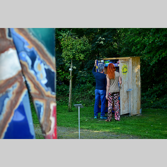 Glückstankstelle beim Kunstpark in St. Ruprecht an der Raab | © Oststeiermark Tourismus | Christian Strassegger