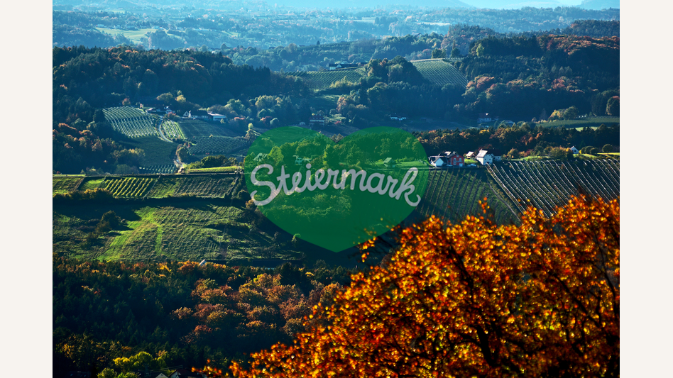 Herbstlandschaft im Apfelland in der Oststeiermark | © Oststeiermark Tourismus | Christian Strassegger