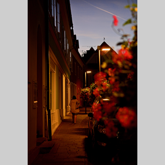 Dämmerung n den Straßen von Weiz | © Oststeiermark Tourismus | Christian Strassegger