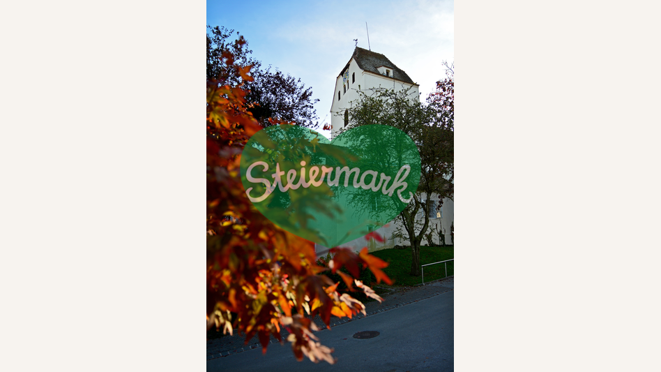 herbstliche Stimmung bei der Taborkirche in Weiz | © Oststeiermark Tourismus | Christian Strassegger