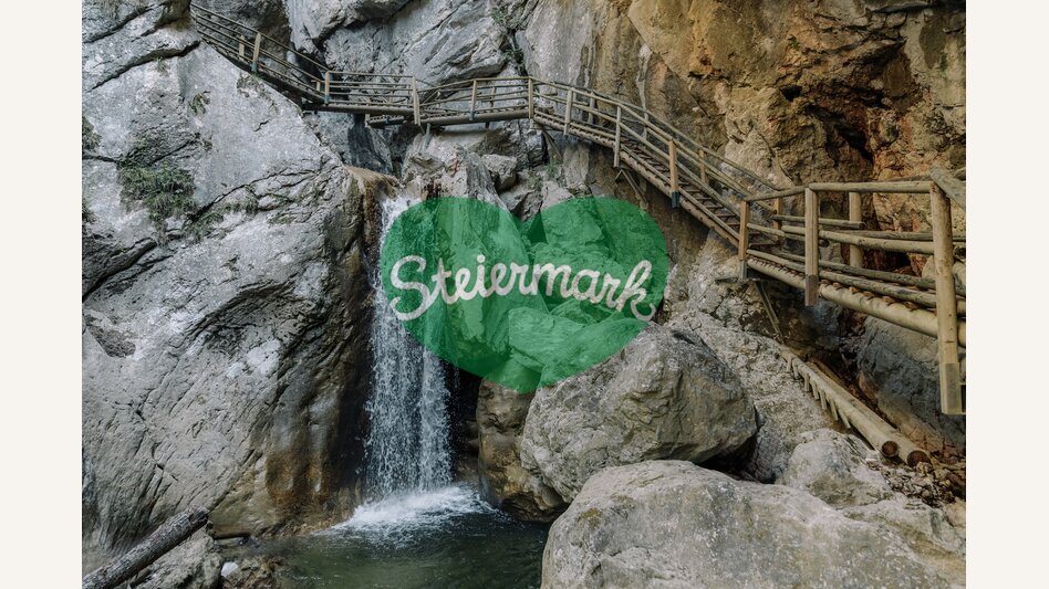 Bärenschützklamm mit Wasserfall  | © 
Oststeiermark Tourismus | studiodraussen