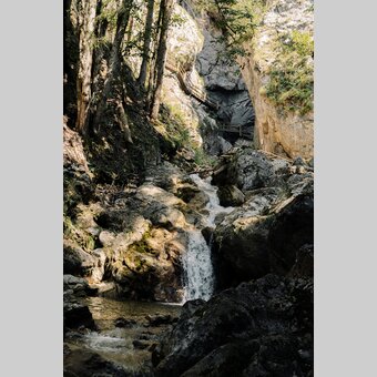 Eingang zur Bärenschützklamm in der Oststeiermark | © 
Oststeiermark Tourismus | studiodraussen