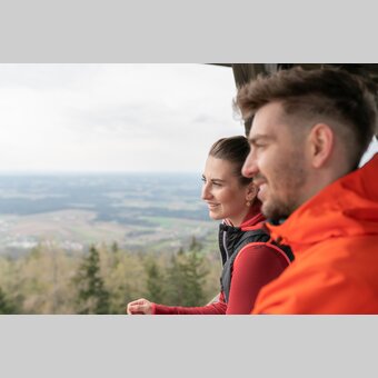 Ausblick von der Ringwarte Hartberg | ©  Oststeiermark Tourismus | RKP Marketing GmbH