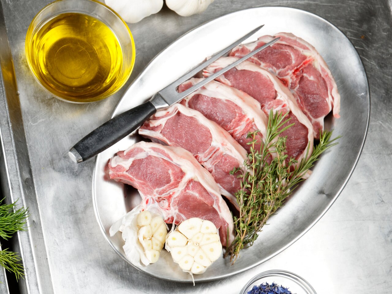 Pieces of Weizer mountain lamb from eastern Styria | © www.bernhardbergmann.com | Bernhard Bergmann