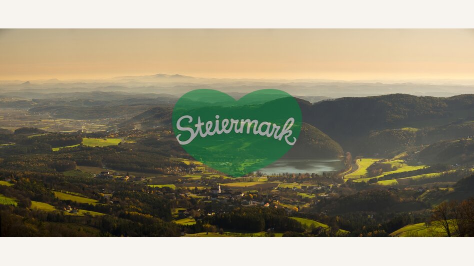 Panoramablick über den Stubenbergsee in der Oststeiermark | ©  Oststeiermark Tourismus | Bernhard Bergmann