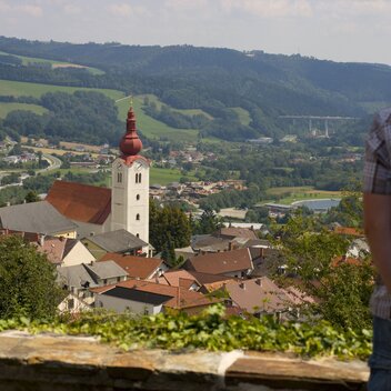 Blick auf die Stadt Friedberg in der Oststeiermark | © TV Oststeiermark | Verena Haider
