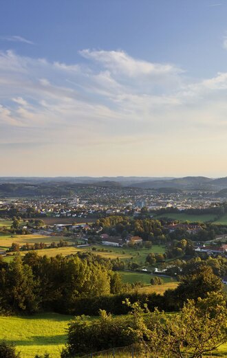 Landschaftspanorama von Weiz in der Oststeiermark | © TV Oststeiermark | Bernhard Bergmann