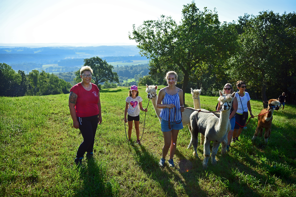 Slow Trips Experience "Smart Tour with Alpaca Johann" | © TV Oststeiermark | Christian Strassegger