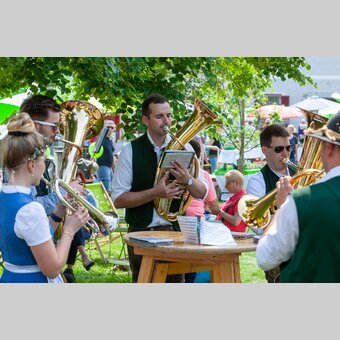 Steirische Musik beim Gartenfest in Gleisdorf in der Oststeiermark | © Oststeiermark Tourismus | Gernot Muhr