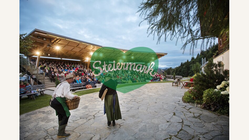Huab'n Theater auf der Brandlucken in der Oststeiermark | ©  Oststeiermark Tourismus | Harald Eisenberger