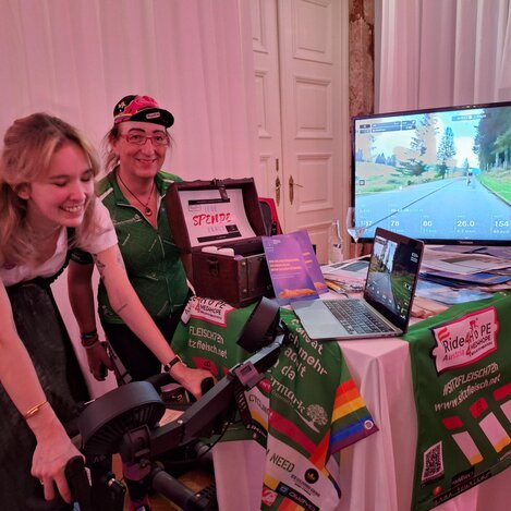 Ride4hope beim Steirerball in Wien | © 
Oststeiermark Tourismus |  Christine Schwetz