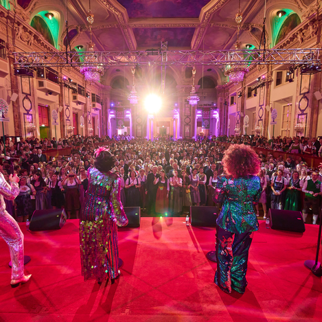 Auftritt von Boney M. beim Steirerball in Wien | Schedl
