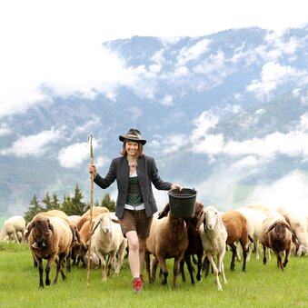 Hauser Kaibling, Schäferin Evelyn | © (c) Martin Huber - all rights reserved | Martin Huber