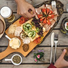 Brettljause | © Schladming-Dachstein / Mathäus Gartner