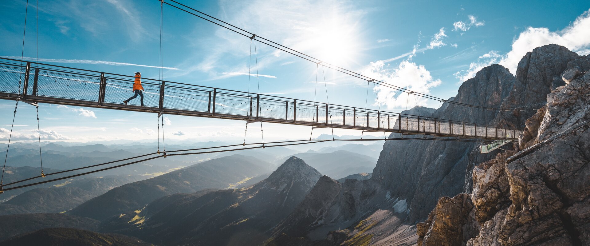 Dachstein Hängebrücke | © Schladming-Dachstein / Mathäus Gartner | © Schladming-Dachstein / Mathäus Gartner