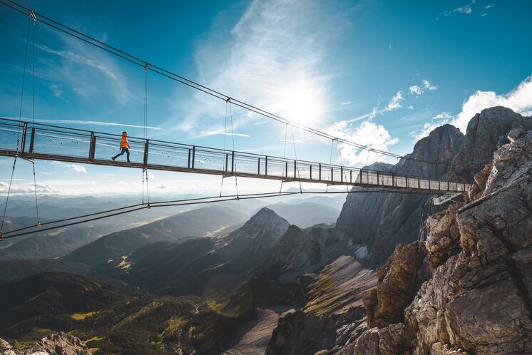 Dachstein Hängebrücke | © Schladming-Dachstein / Mathäus Gartner