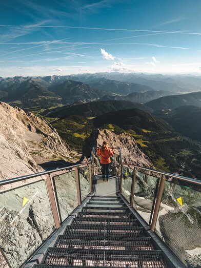 Dachstein Treppe ins Nichts | © Schladming-Dachstein / Mathäus Gartner | © Schladming-Dachstein / Mathäus Gartner