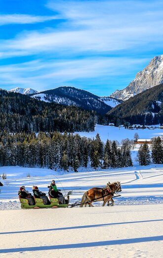 Pferdeschlittenfahrt Ramsau | © photo-austria / Hans Simonlehner | Michael Simonlehner | © photo-austria / Hans Simonlehner