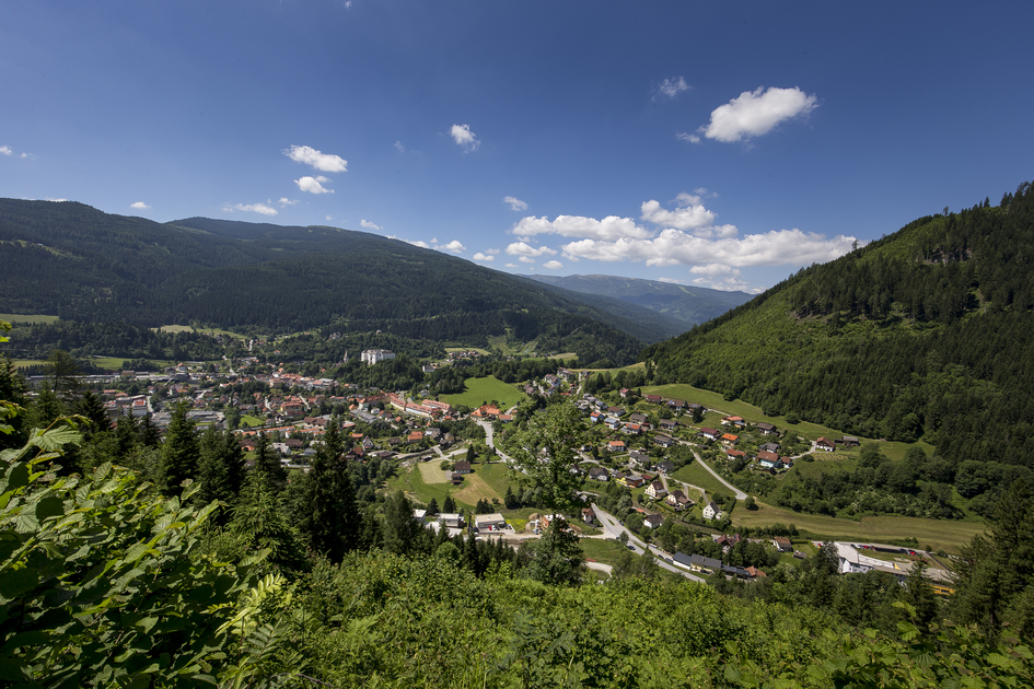 Murau Luftaufnahme | © Holzwelt Murau | Tom Lamm