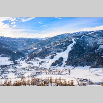 Winterlicher Blick Kreischberg | © TV Murau | René Hochegger