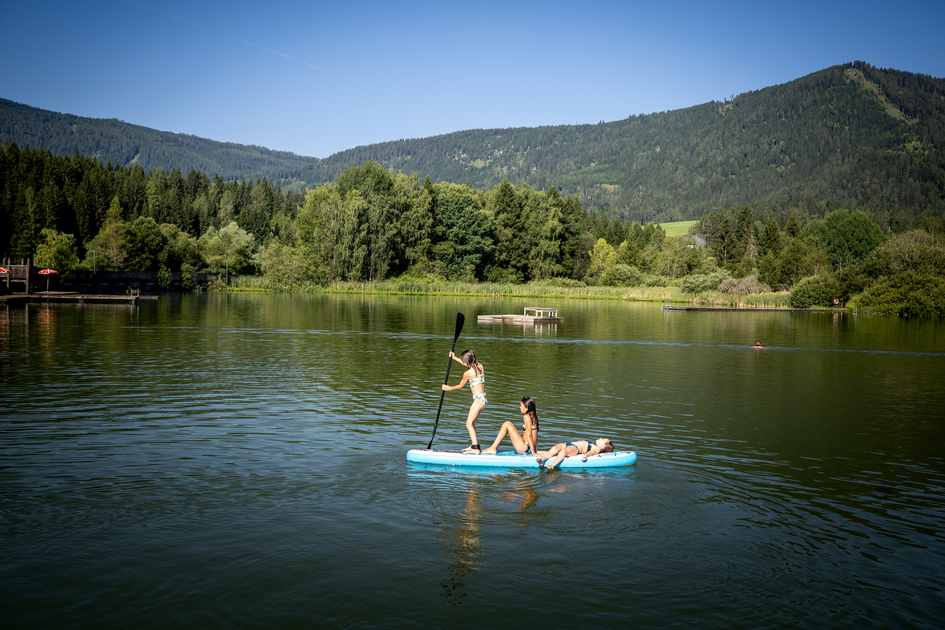 SUP am Grasluppteich | © TV Murau |  Tom Lamm