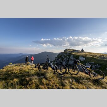 Radfahren Frauenalpe Rast | © Holzwelt Murau | Tom Lamm
