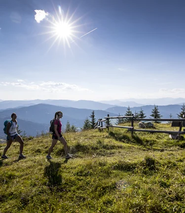 Wandern Grebenzen Gipfelkreuz | © Holzwelt Murau | Tom Lamm
