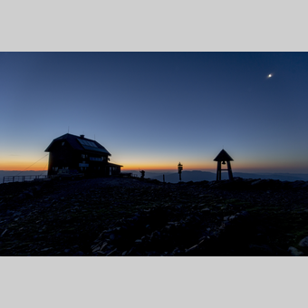 Zirbitzkogel bei Nacht | © Holzwelt Murau |  Tom Lamm