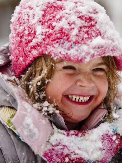 Mädchen im Schnee | © STG | Tom Lamm