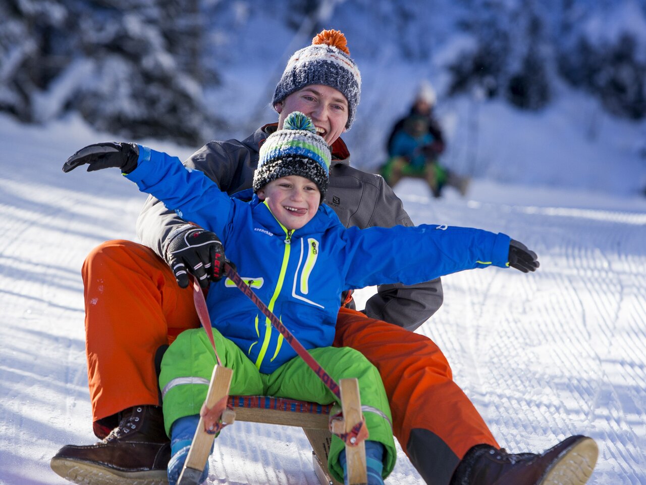 Rodeln auf der Hochwurzen, Schladming-Dachstein | © Steiermark Tourismus | ikarus.cc