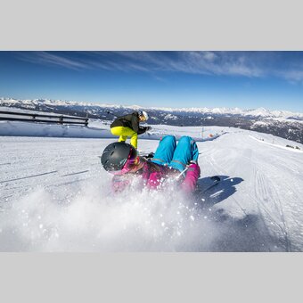 Skifahrer am Kreischberg | © Holzwelt Murau | Tom Lamm