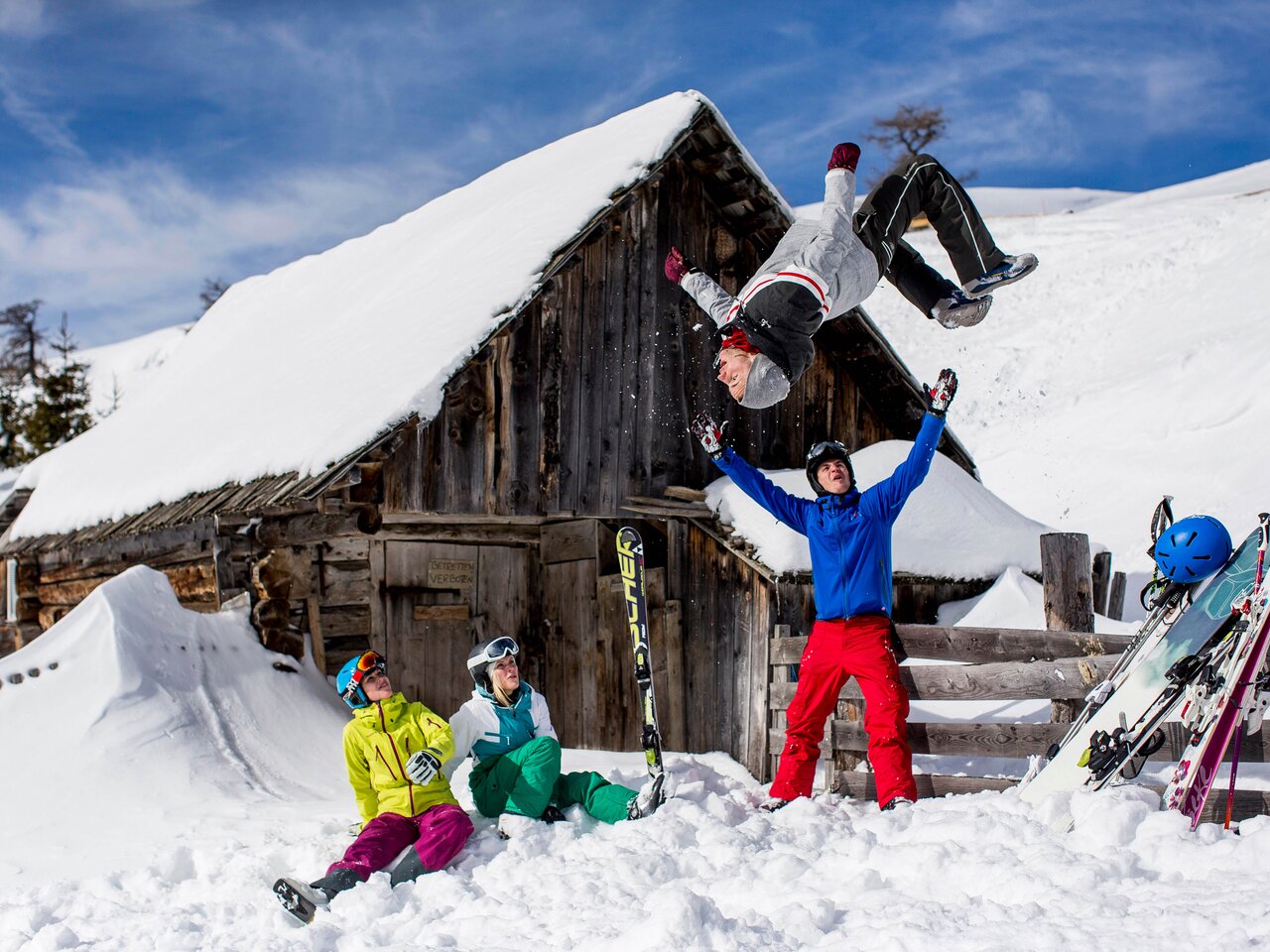 Spaß im Schnee | © ikarus.cc | Tom Lamm