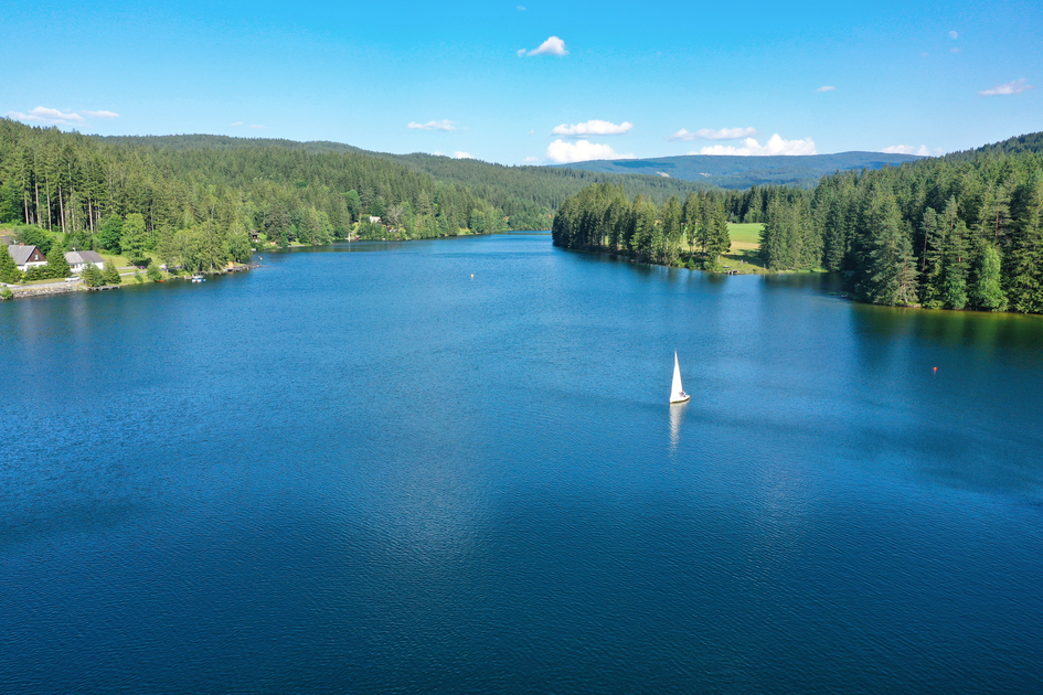 Packer Stausee Luftaufnahme | © TV Region Graz | Josef Kopp