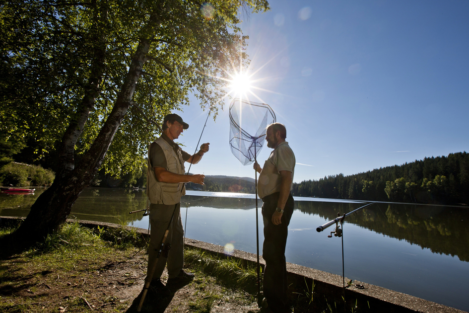 Fishing at Packer Stausee | © TV Region Graz | Tom Lamm