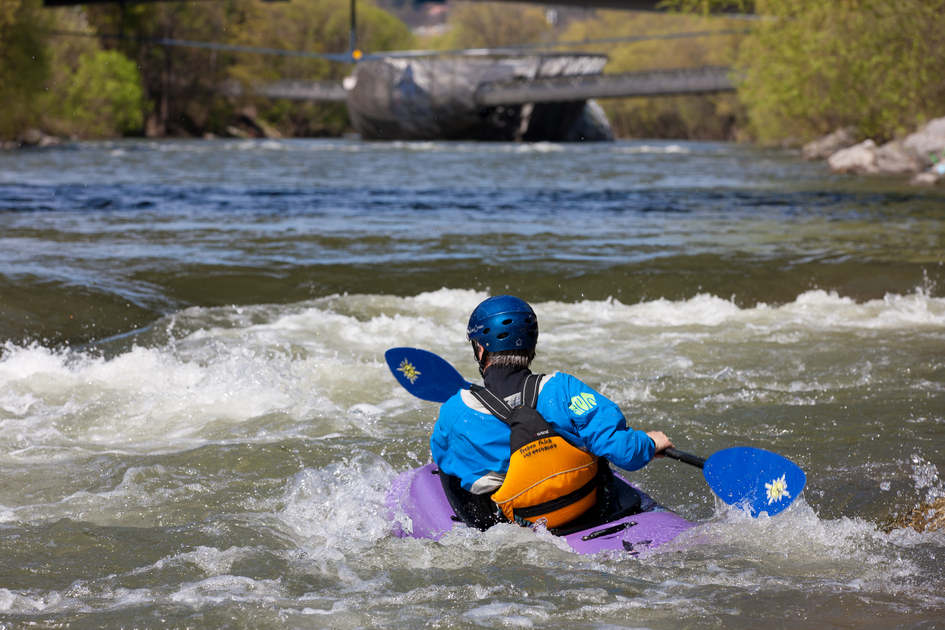 Kayaking at the Mur river | © Graz Tourismus | Harry Schiffer