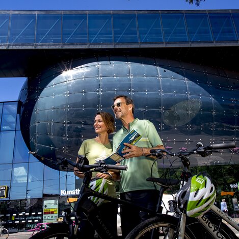 Biking in Graz | © Graz Tourismus | Tom Lamm