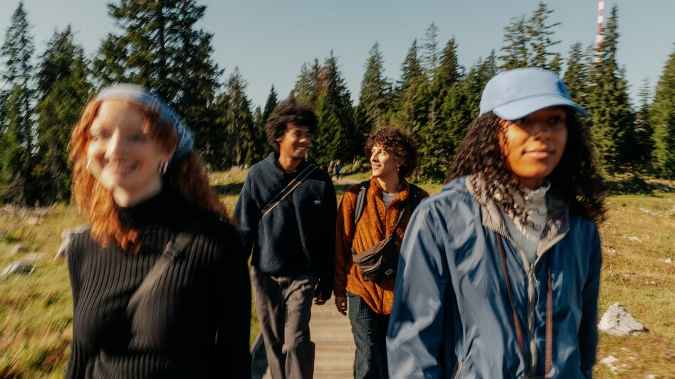 hiking at Schöckl mountain | © Graz Region | studio draussen