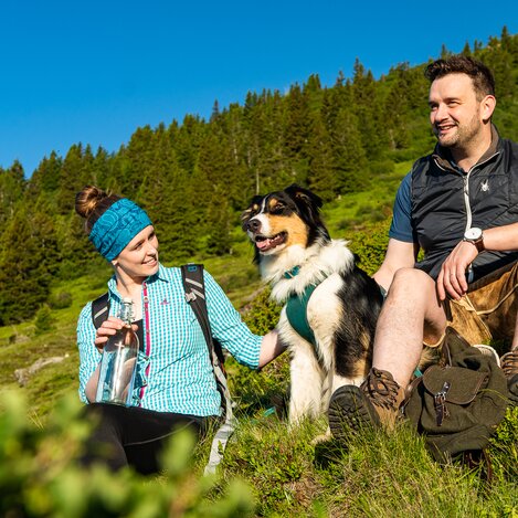Hiking with dogs | © TV Erlebnisregion Graz | Mias Photoart